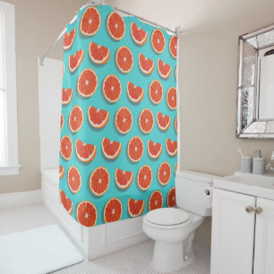 Rideaux De Douche Motif orange juteux doux