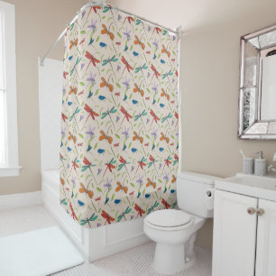 Rideaux De Douche Motif papillon de la teigne