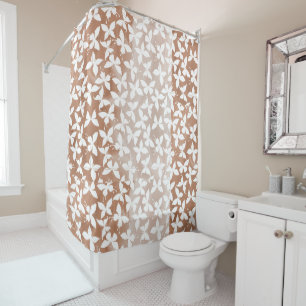 Rideaux De Douche Motif papillon de la teigne