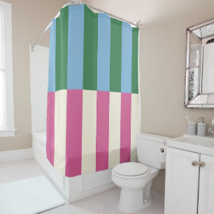 Rideaux De Douche Motif rayé vertical coloré