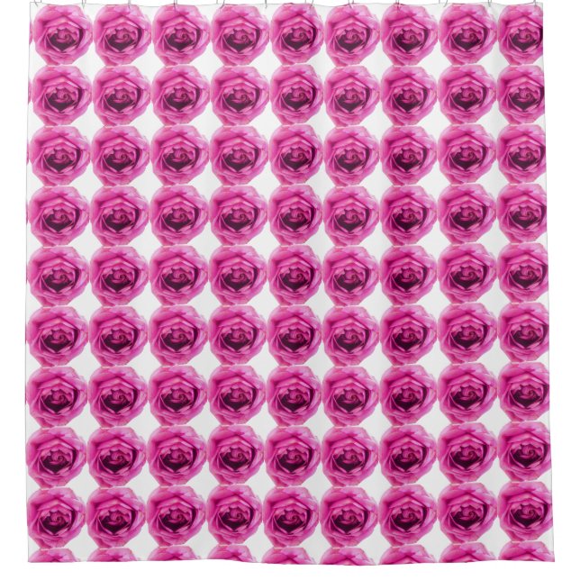Rideaux De Douche Motif rose (Devant)
