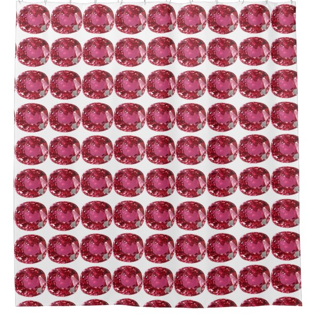 Rideaux De Douche Motif rose (Devant)