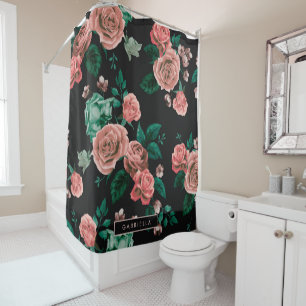 Rideaux De Douche Motif rose
