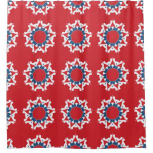 Rideaux De Douche Motif sans couture décorative. desi texture Abstra