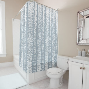 Rideaux De Douche Motif Scribble