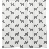 Motif Tibétain de silhouettes de Terrier