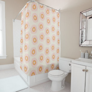 Rideaux De Douche Motif Tournesol Dushi 1 - sans couture
