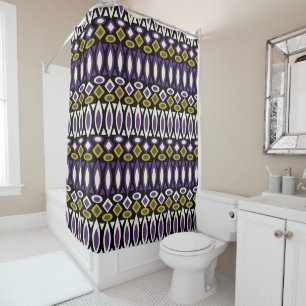 Rideaux De Douche Motif tribal