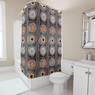 Rideaux De Douche Motif Tribal Africain • Culture Audacieuse