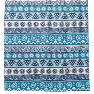 Rideaux De Douche Motif tribal homogène ethnique