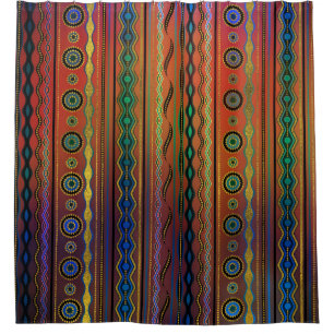 Rideaux De Douche Motif tribal translucide de Beautuful