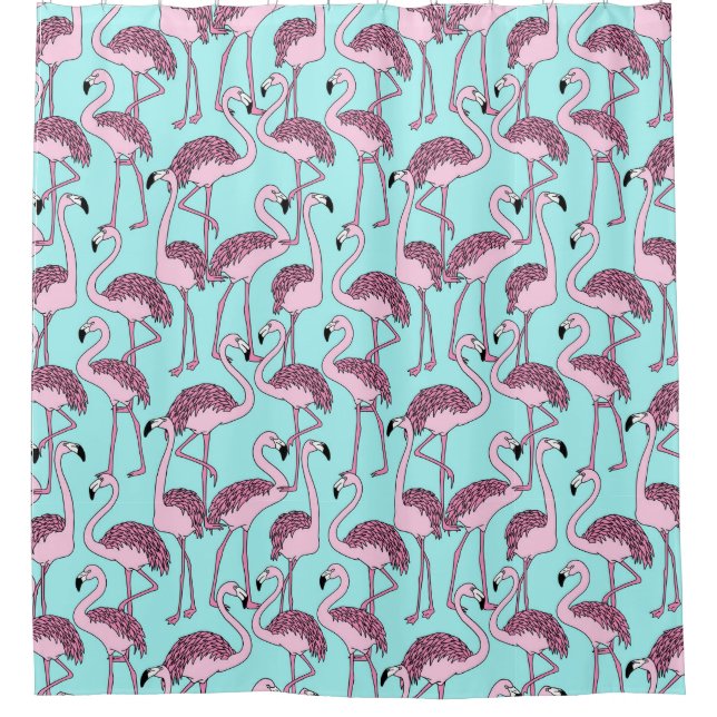 Rideaux De Douche Motif tropical (Devant)