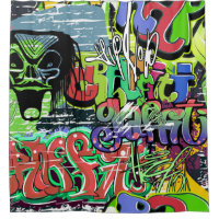 Mur de graffitis : Hip hop urbain