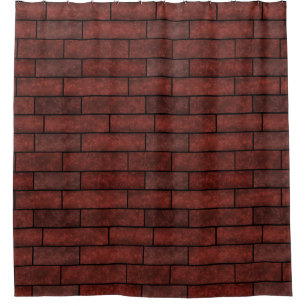 Rideaux De Douche Mur en brique, brique