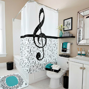 Rideaux De Douche Musical