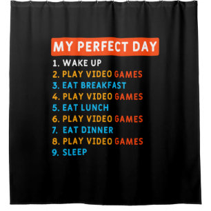 Rideaux De Douche My Perfect Day - Jeu