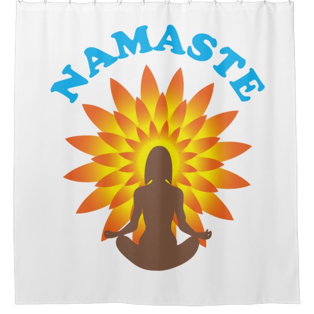 Rideaux De Douche Namaste (Devant)