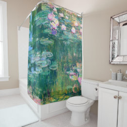 Rideaux De Douche Nappes d'eau en Fleur Monet Beaux-Arts