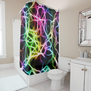 Rideaux De Douche Neurones colorés de cellules