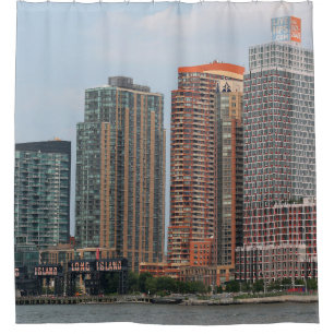 Rideaux De Douche NEW YORK - 5 JUILLET 2015 : Long Island City water