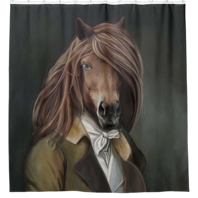 Rideaux De Douche Noble Beasts - Dandy Horse  (Devant)