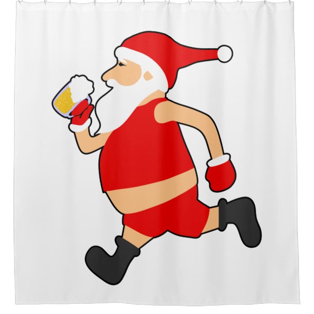 Rideaux De Douche Noël père Noël (Devant)