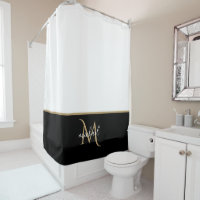Noir | Blanc   & Monogramme Or Luxe 
