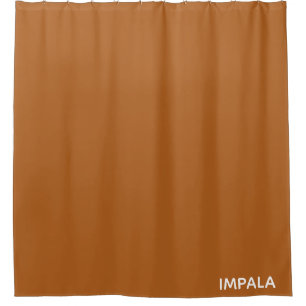Rideaux De Douche Nom de couleur brun Impala