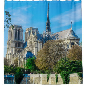 Rideaux De Douche Notre Dame de Paris en France