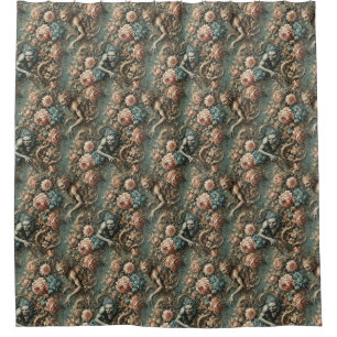 Rideaux De Douche Nous Bête Ce Soir - Gothique Victorien