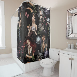 Rideaux De Douche Nous sommes les filles des sorcières que vous ne p