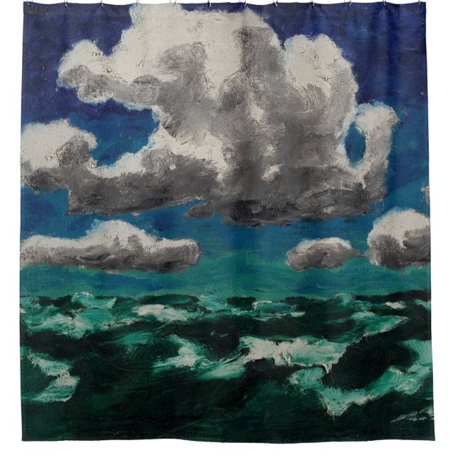Rideaux De Douche Nuages d'été | Emil Nolde | (Devant)