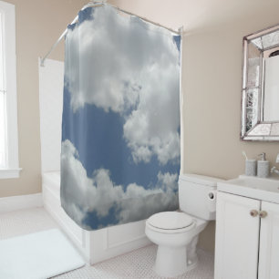 Rideaux De Douche Nuages Photo Imprimer Amusement