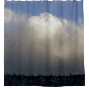 Rideaux De Douche Nuages sur la crête