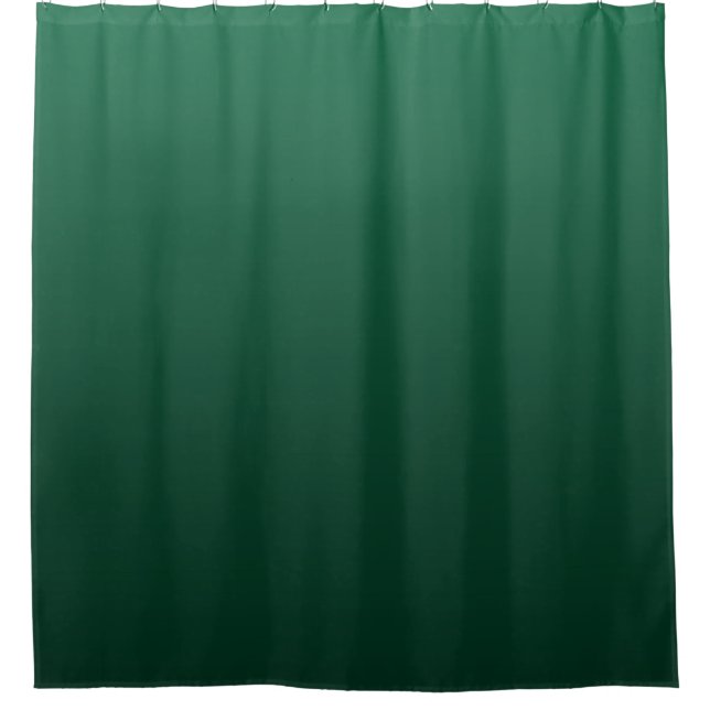 Rideaux De Douche Nuances de vert émeraude  (Devant)
