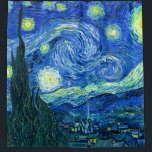 Rideaux De Douche Nuit Van Gogh Starry<br><div class="desc">Le célèbre tableau de Van Gogh, "La nuit étoilée". Peint lors de son séjour à l'asile de Saint Rémy dans les années 1880, van Gogh dépeignait les collines ondulantes et les cyprès qu'il voyait depuis sa fenêtre. numériquement amélioré par PixDezines. Copyright © 2008-2016 PixDezines.com™ et PixDezines™ sur zazzle.com. Tous droits...</div>