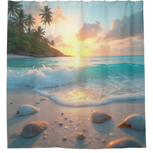 Rideaux De Douche Ocean Dream Serenity Shower Curtain (Devant)