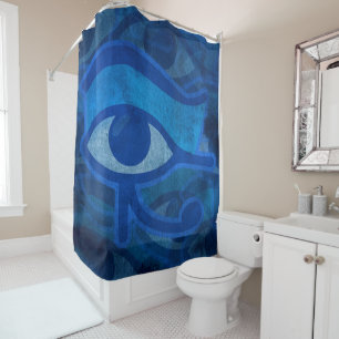 Rideaux De Douche OEil bleu