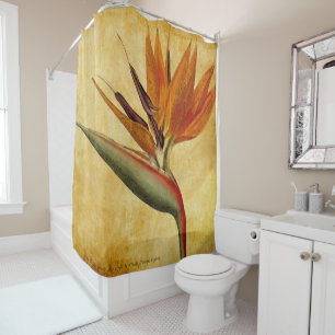 Rideaux De Douche oiseau du paradis