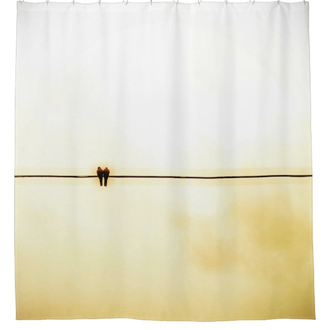 Rideaux De Douche Oiseaux (Devant)