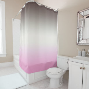 Rideaux De Douche Ombre rose gris