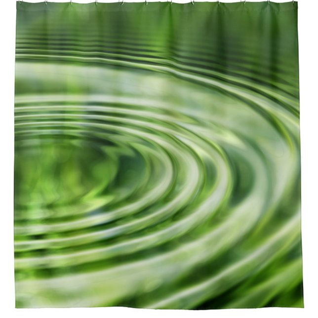 Rideaux De Douche Ondes concentriques (Devant)