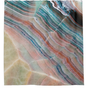 Rideaux De Douche onyx marbre texture arrière - plan de pierres natu