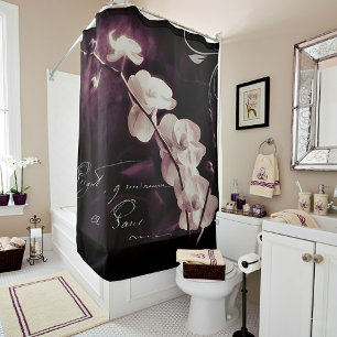 Rideaux De Douche Orchidée pourpre
