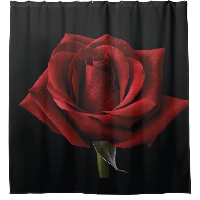Rideaux De Douche oreiller rouge (Devant)