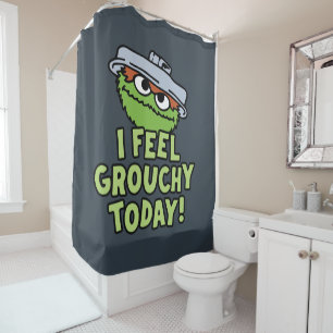 Rideaux De Douche Oscar le Groupement Je Me Sens Grouchy Aujourd'H
