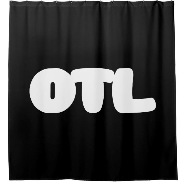 Rideaux De Douche OTL Emoticon ~ Élang coréen (Devant)