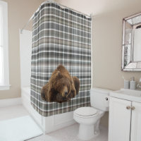 Ours couchant Rustique Cabine plat neutre Ferme