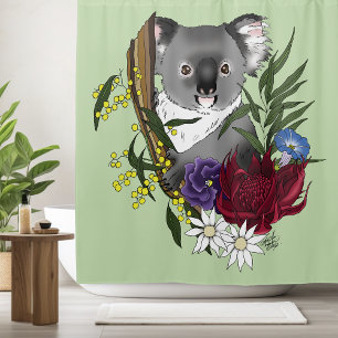 Rideaux De Douche Ours koala