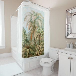 Rideaux De Douche Palm Tree Ernst Haeckel